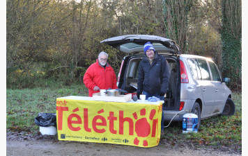 photos de la rando du TELETHON 2025