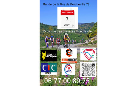 La rando de la fête de Porcheville 2025
